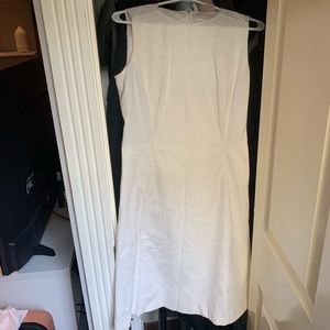 Boss Hugo Boss White Eyelet Dress